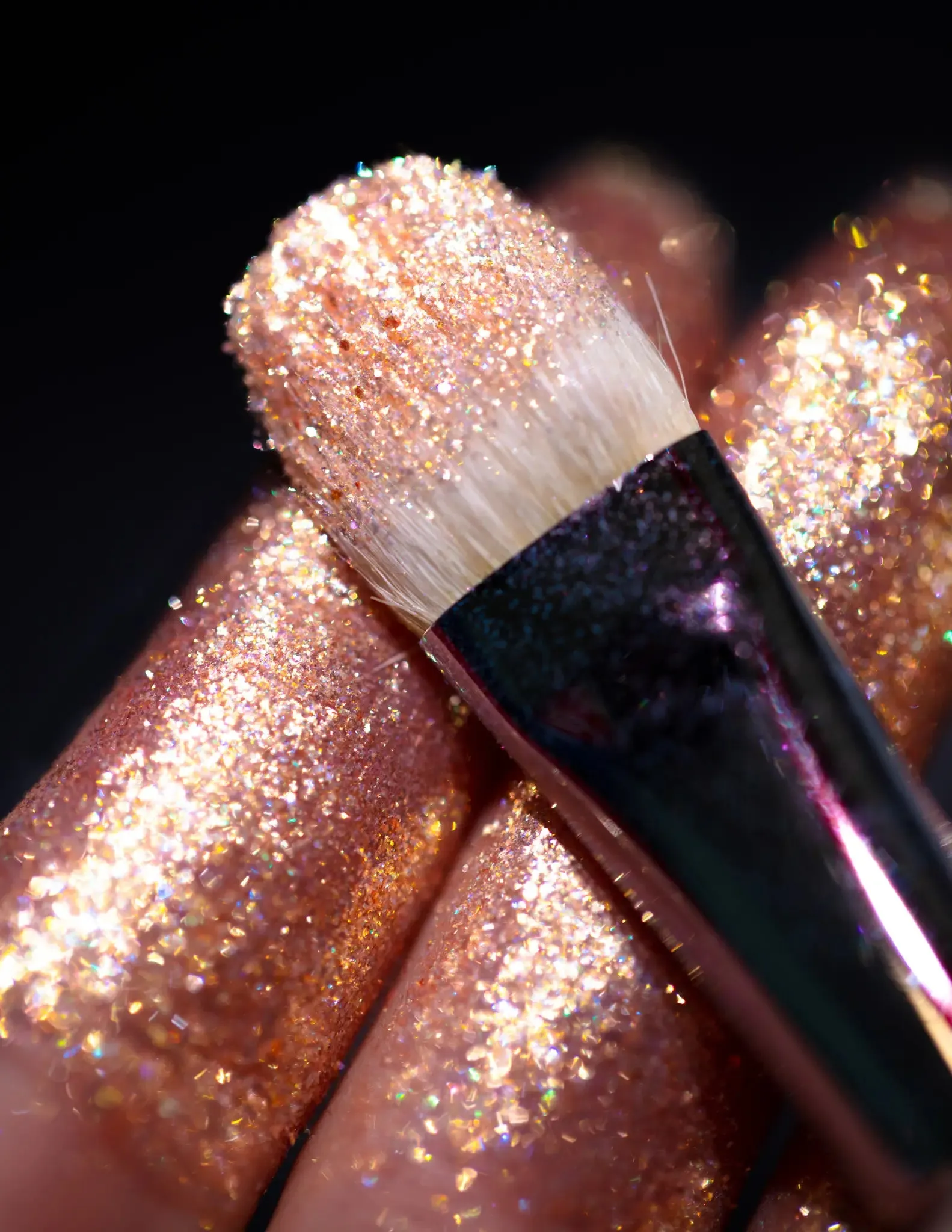 #21 Peach Gold Eyeshadow Glitter
