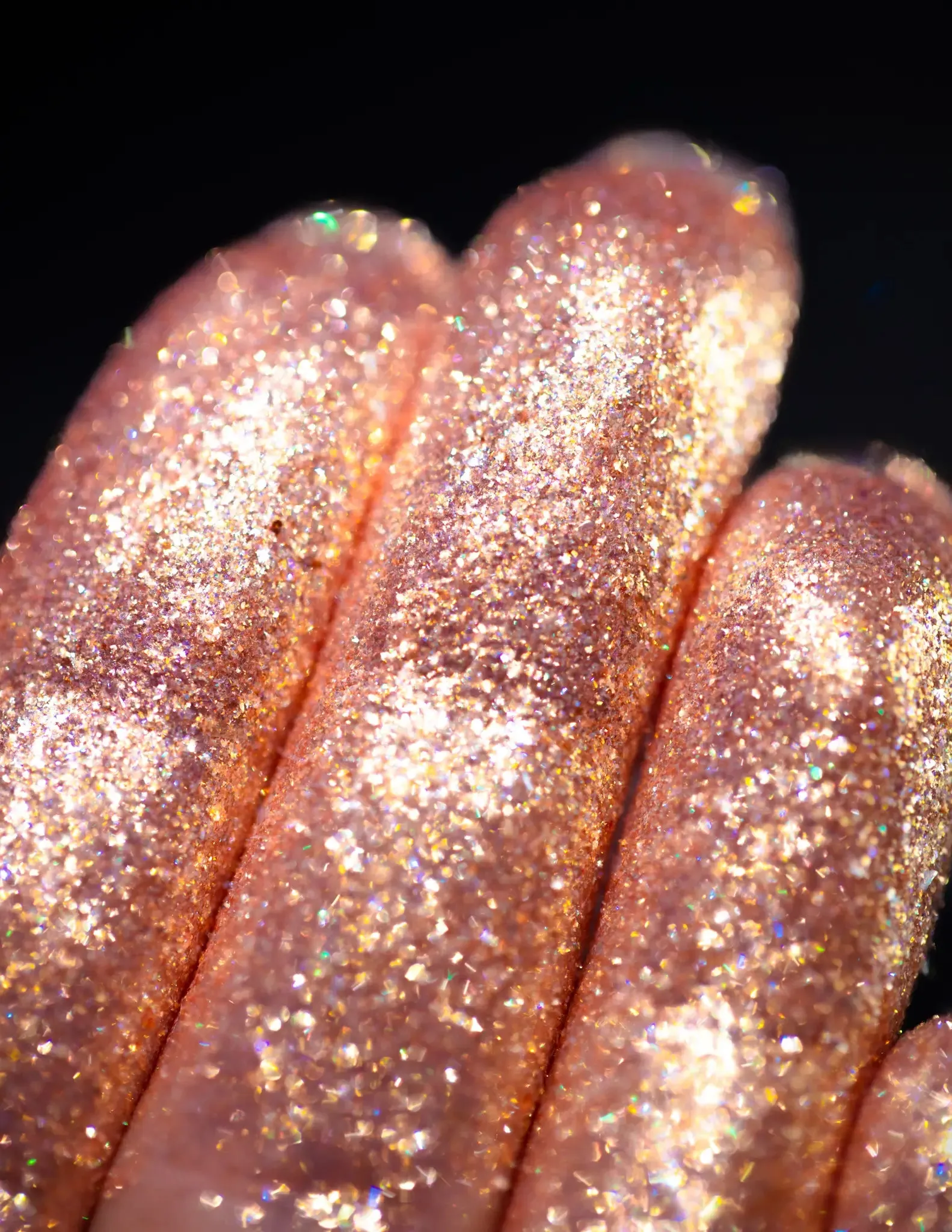 #21 Peach Gold Eyeshadow Glitter
