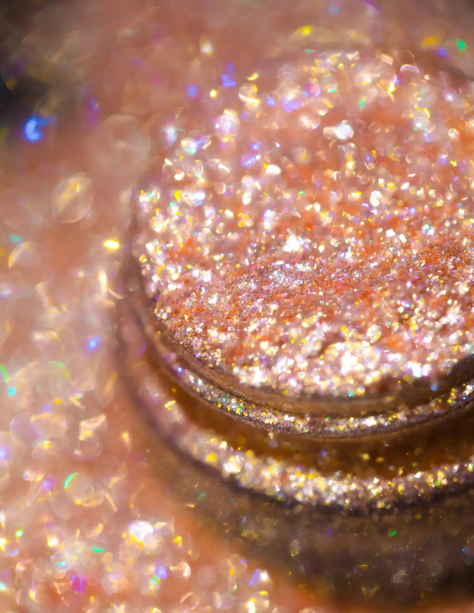 #21 Peach Gold Eyeshadow Glitter