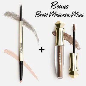All Day Micro Brow Pencil in Taupe   Free 24hr Brow Lift & Shape Mascara Mini