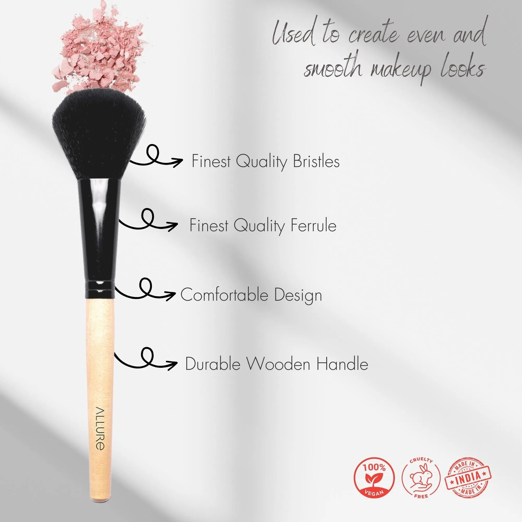 Allure Classic Large Powder Makeup Brush