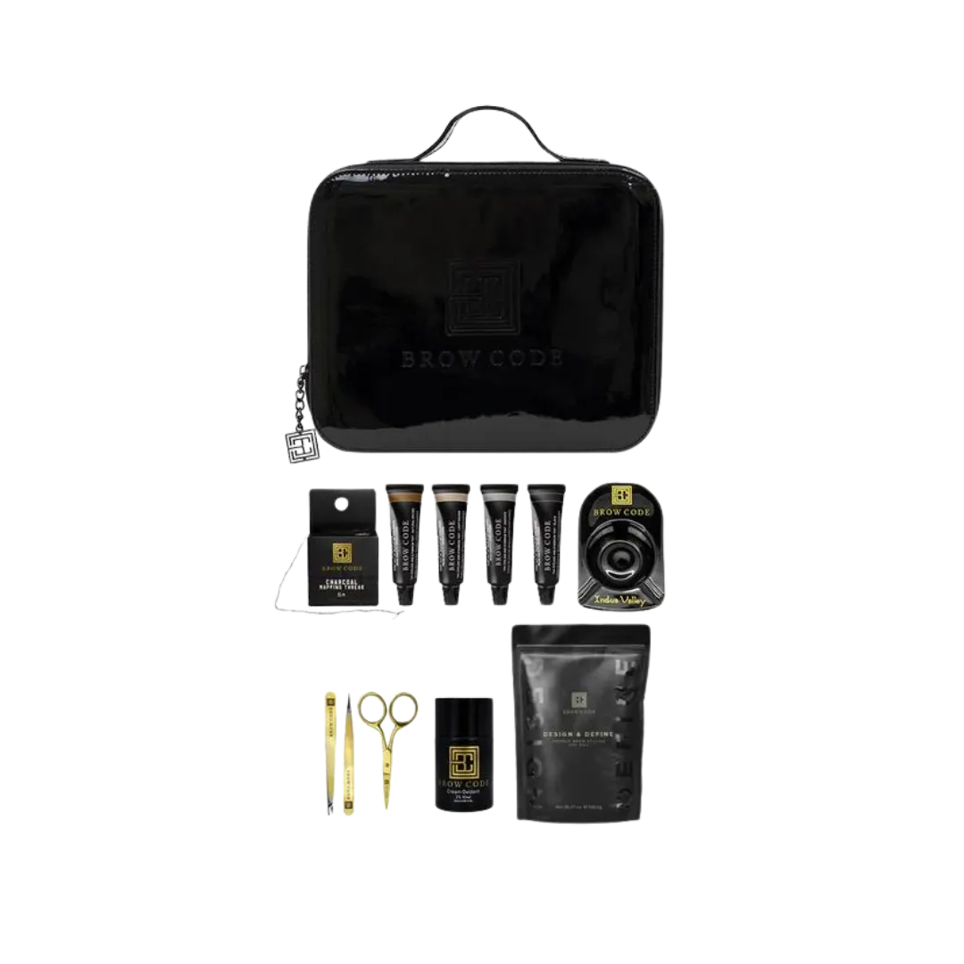 BROW CODE - Professional Tint Kit with Wax
