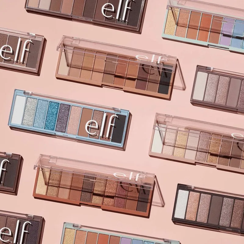 e.l.f. Perfect 10 Eyeshadow Palette Nude Mood