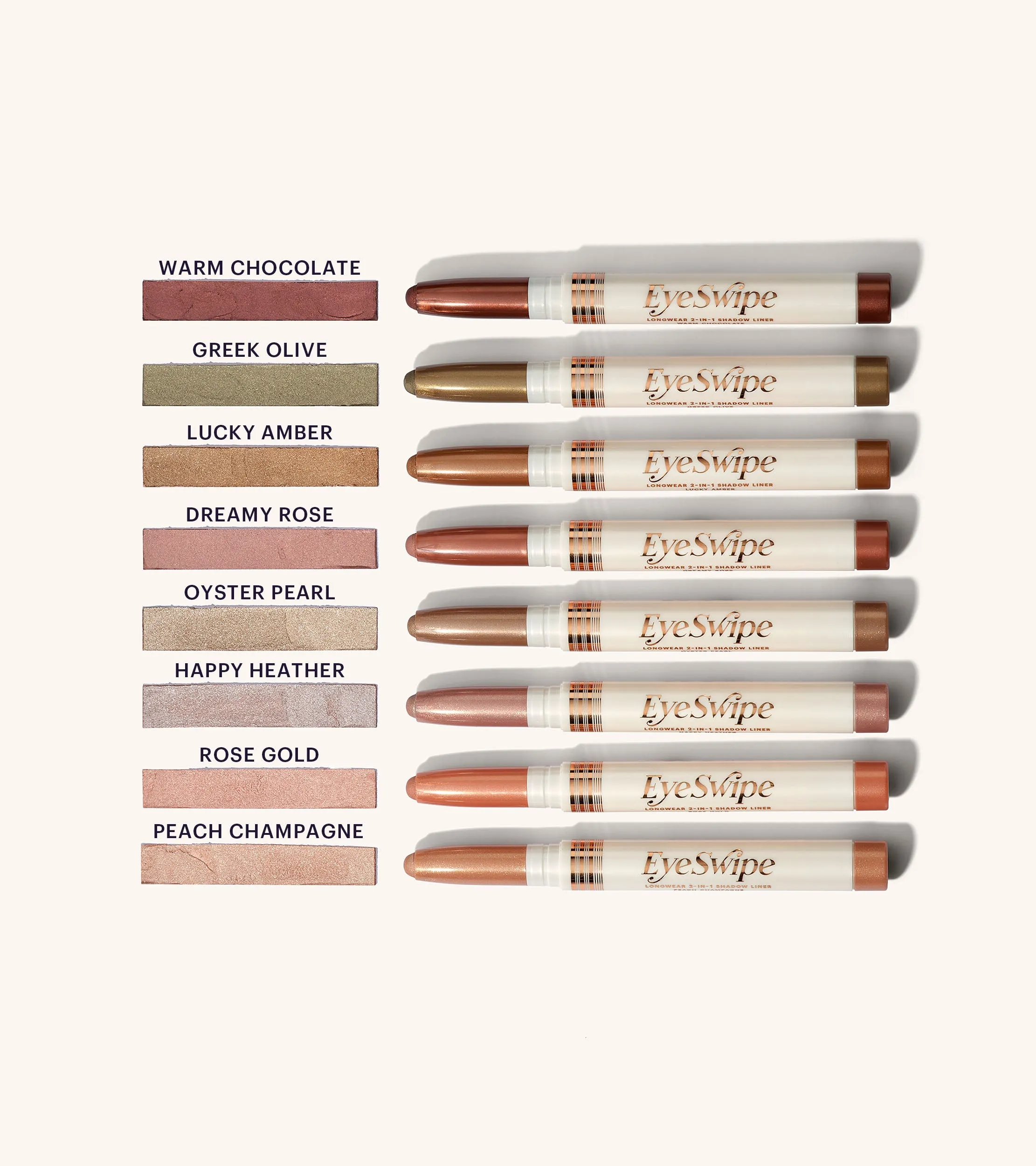 Eye Swipe Longwear 2-in-1 Shadow Liner (Happy Heather)