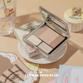 Flortte Cauliflower Bear Contouring Plate Eyeshadow