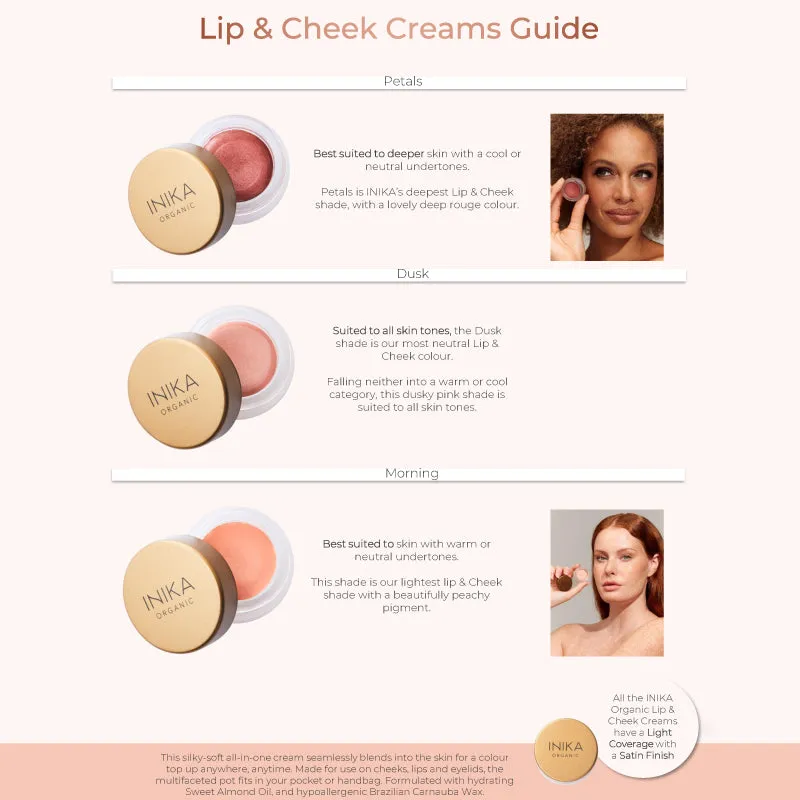 Inika Organic Lip & Cheek Cream 3.5g