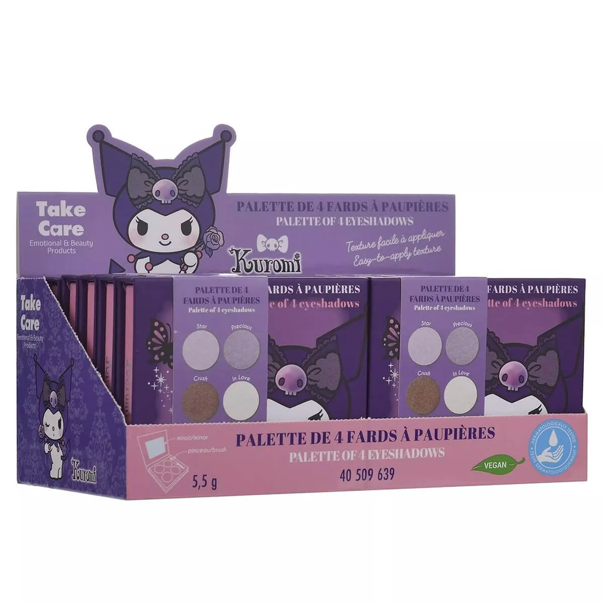Kuromi Eyeshadow Palette by Take Care