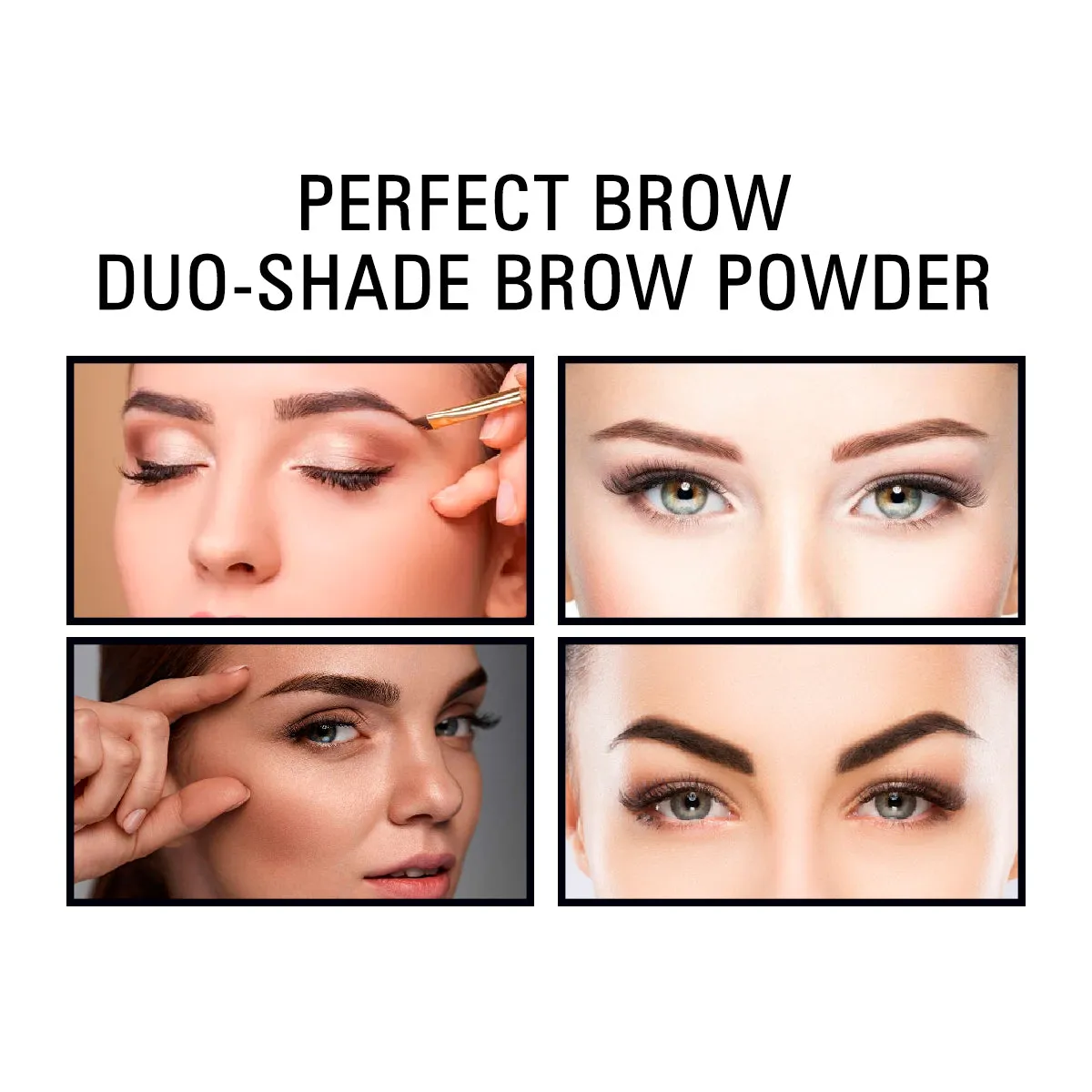 Matt look Perfect Brow Duo-Shade Brow Powder