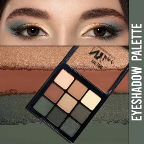 NY Bae Eye-Love Eyeshadow Palette | 9in1 Palette | Matte & Shimmer | Intense Pigment | Easily Blendable | Long Lasting | Smooth Finish | Blacks - Glam Goddess 06 (9 g)