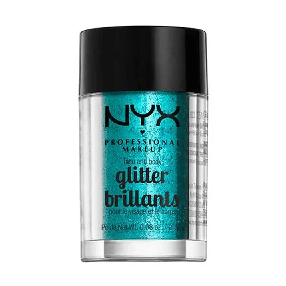 NYX PROFESSIONAL MAKEUP Face & Body Glitter Cruelty Free Bright Glitter Primer