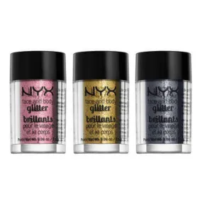 NYX PROFESSIONAL MAKEUP Face & Body Glitter Cruelty Free Bright Glitter Primer