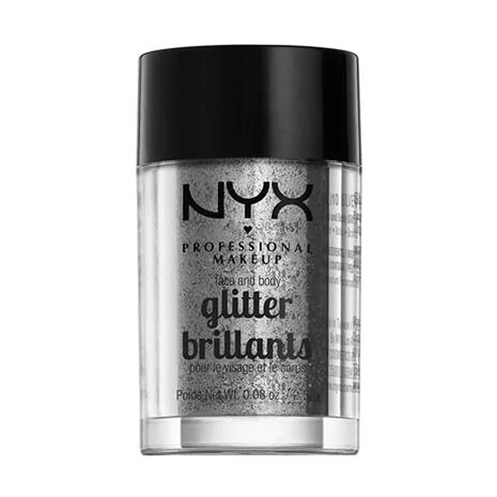 NYX PROFESSIONAL MAKEUP Face & Body Glitter Cruelty Free Bright Glitter Primer