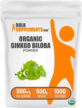 Organic Ginkgo Biloba Powder
