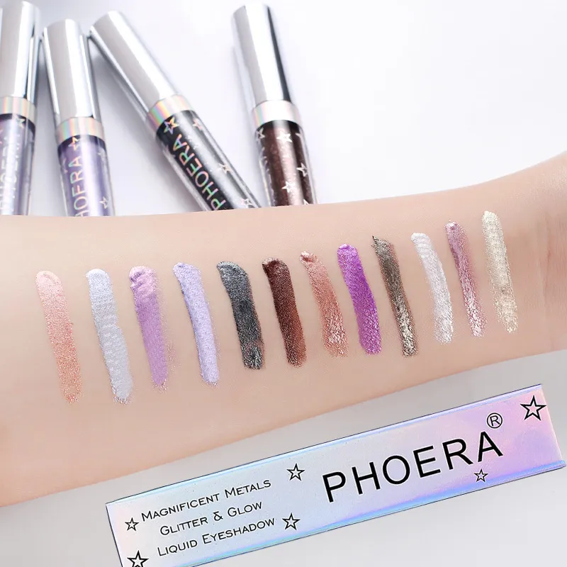 PHOERA Metallic Diamond Palette Eyeshadow