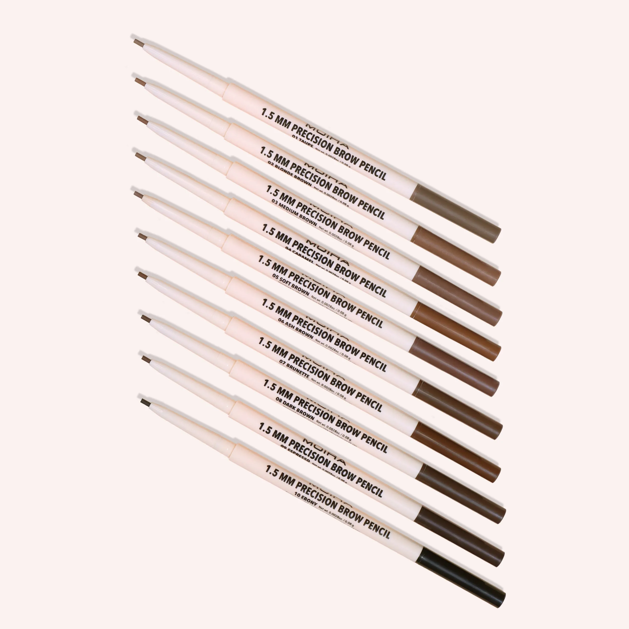 Precision Brow Pencil (010, Ebony)