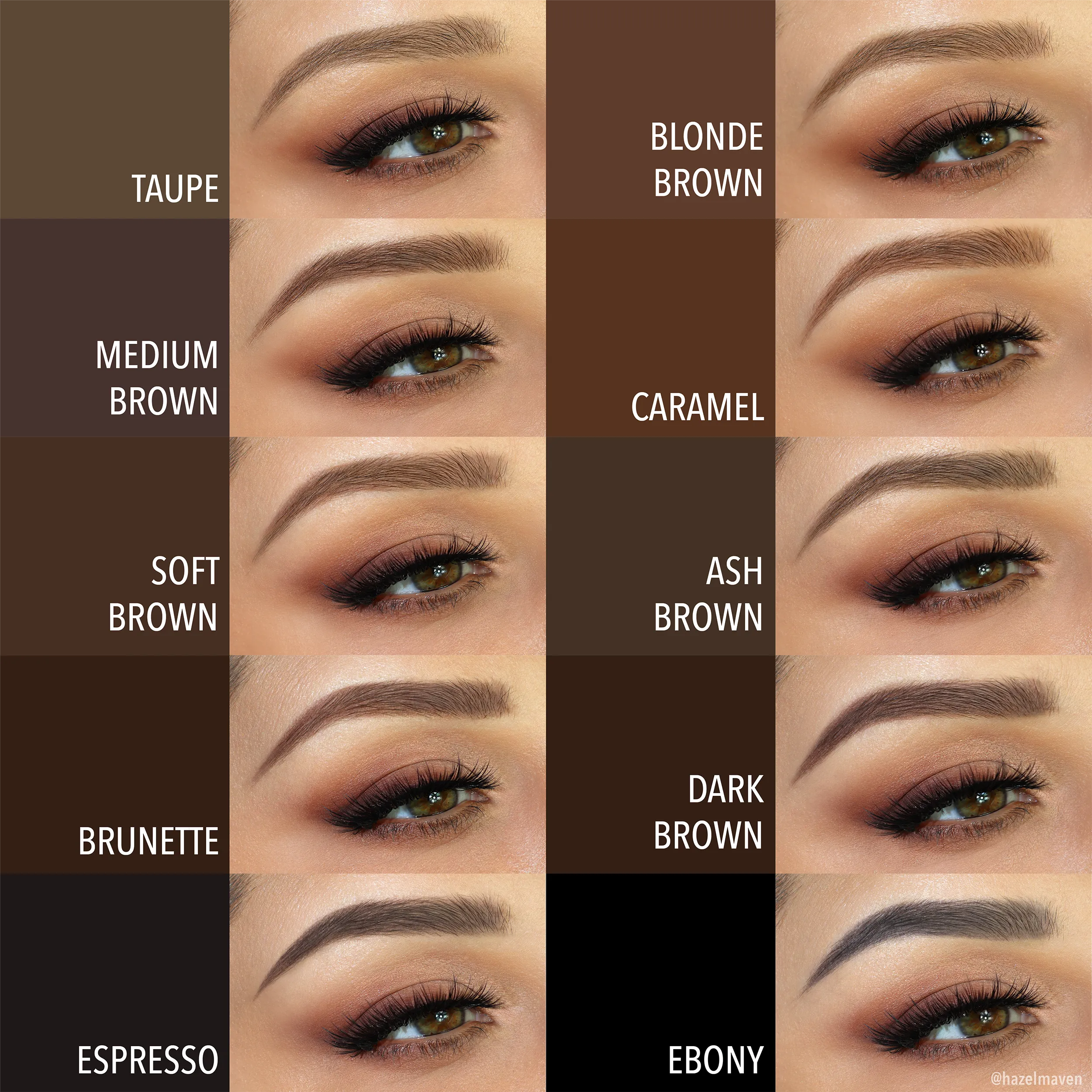 Precision Brow Pencil (010, Ebony)