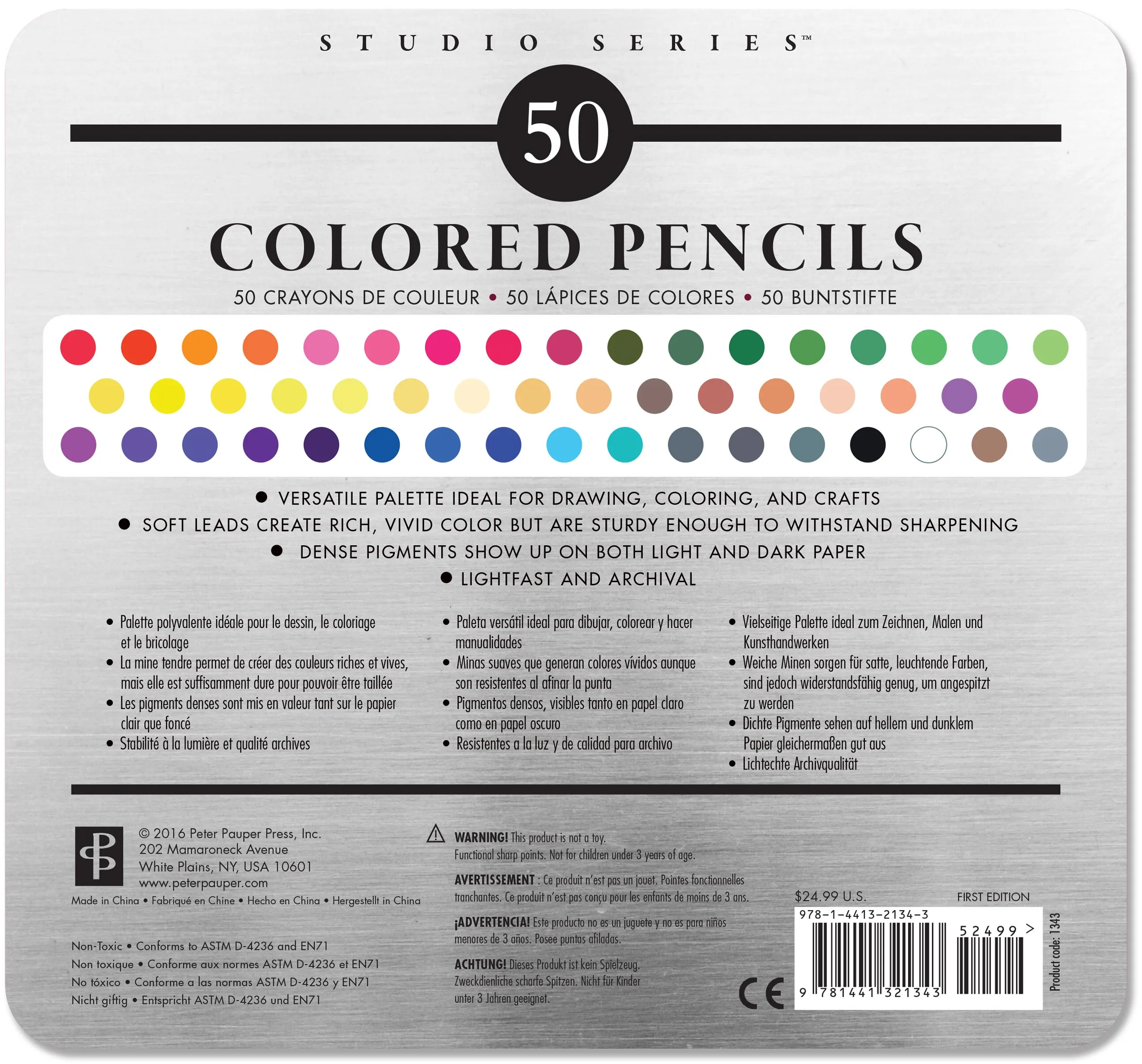 Studio Series - Deluxe Colored Pencil Set