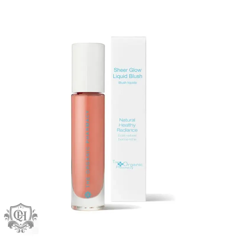 The Organic Pharmacy Sheer Glow Liquid Blush 5ml - Apricot