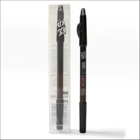 Thin Lizzy Duo Eye & Brow Pencil Black & Brown 1g